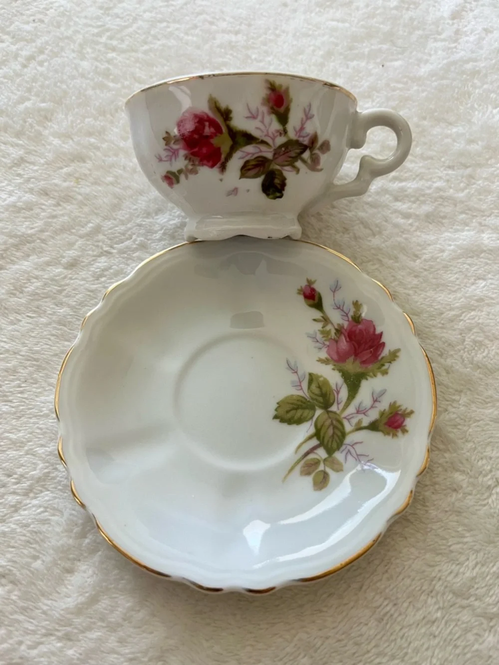 Demitasse Tea Cups and Saucers - Picture 7 of 13